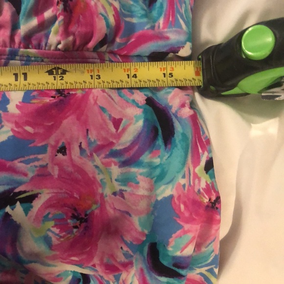 EUC Kim Rogers Floral Pink Tankini XL - Picture 7 of 7